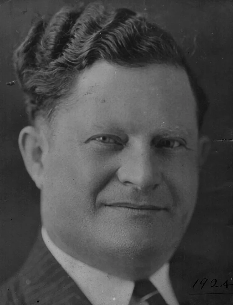 Ben Darwin Pfeffer headshot, 1924