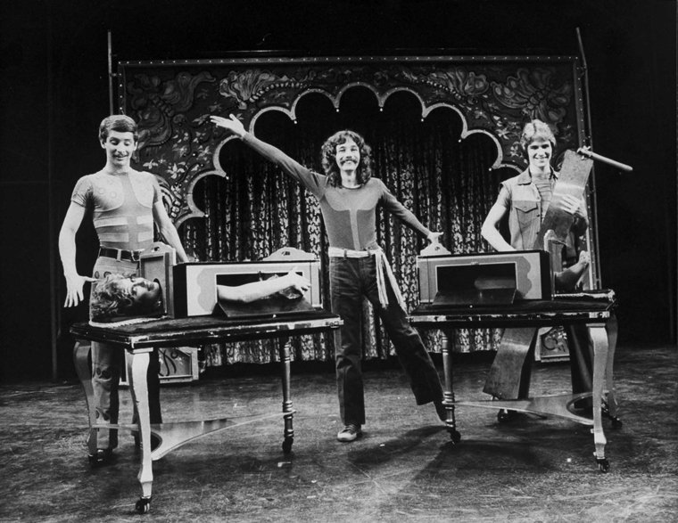 Doug Henning performing magic