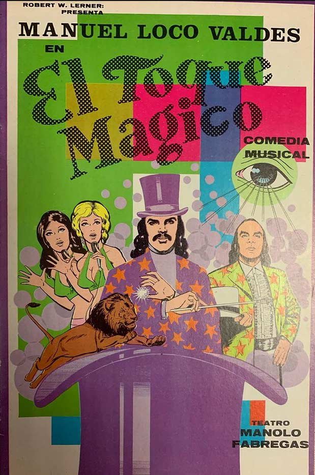 Doug Henning on stage