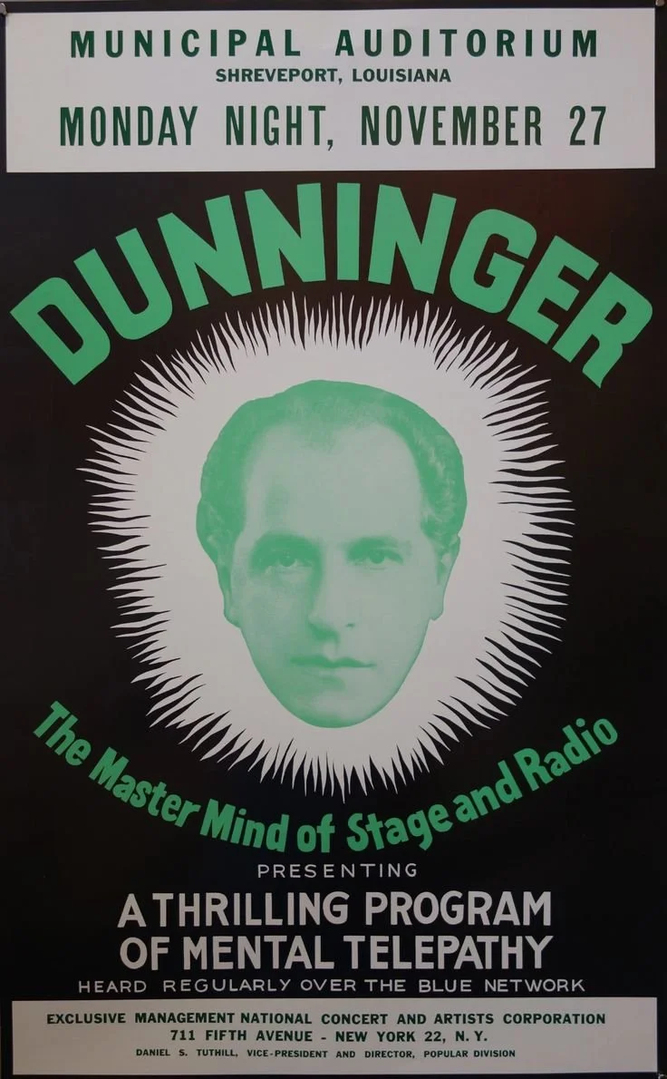 Dunninger mentalist archive 3