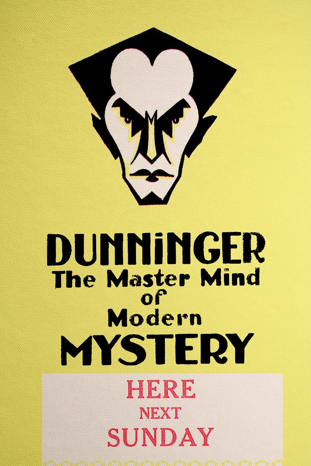 Dunninger — The Master Mind of Mental Radio poster