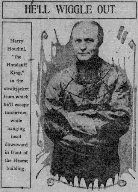 SF Examiner magician advertisement, March 1923