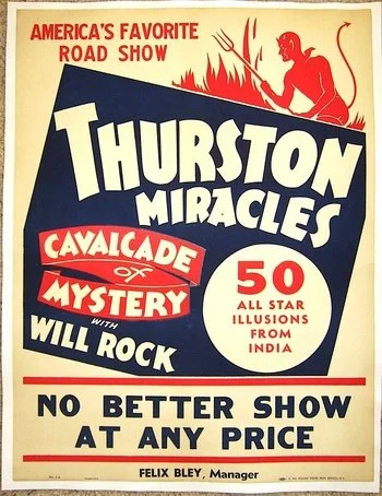 Howard Thurston magic poster 3
