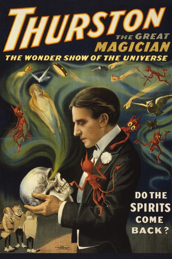 Thurston the Great Magician — The Wonder Show of the Universe poster
