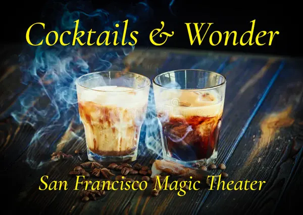 Moroccan-themed speakeasy-style lounge at San Francisco Magic Theater