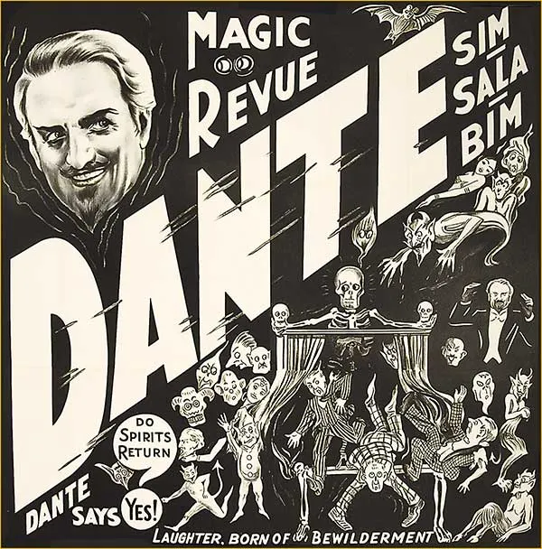 Dante — Magic Revue — Sim Sala Bim — Do Spirits Return? Dante Says Yes!