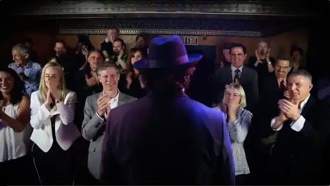 Intimate theater stage performance at San Francisco Magic Theater